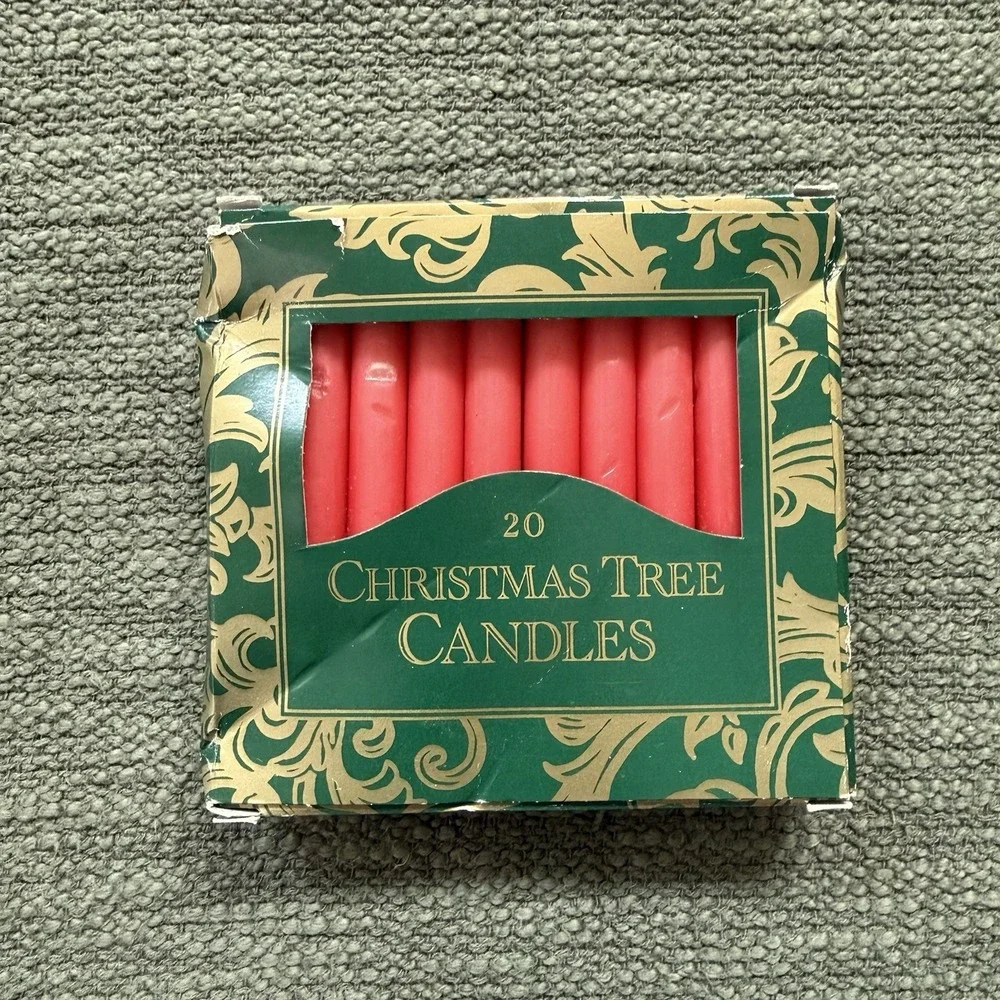 Pier 1 Imports Christmas Tree Candles 19 Candles In Box